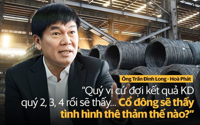 ông Trần Đình Long phát biểu