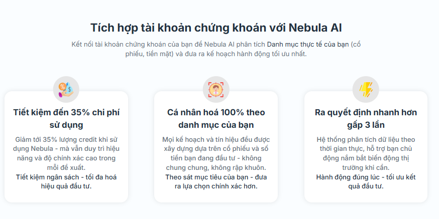 Lợi ích khi tích hợp Nebula